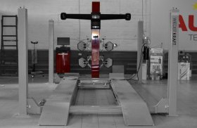 Четырехкамерный стенд развал схождения HUNTER 3D